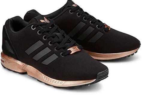 adidas zx flux schwarz goldene sohle|Schwarze adidas ZX Flux .